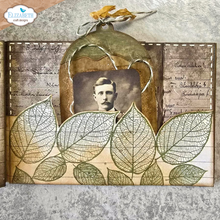 Elizabeth Craft Designs - Art Journal Specials : Golden Season Stamp & Die Set
