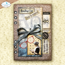 Elizabeth Craft Designs - Everyday Memories Book Lover Stamp & Die Set