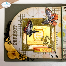 Elizabeth Craft Designs - Art Journal Specials : Where Wings Wander Stamp & Die Set