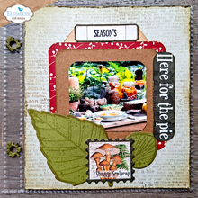 Elizabeth Craft Designs - Everyday Memories Seasonal Words & Leaves Stamp & Die Set