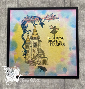 Fairy Hugs Stamps - Castle Tower