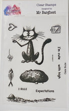 Art Inspirations Mr Barghest A7 Stamp Set - Cats Rule