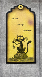 Art Inspirations Mr Barghest A7 Stamp Set - Cats Rule