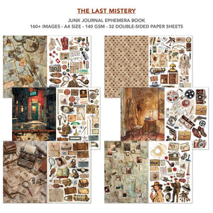 Ciao Bella The Last Mystery A4 Junk Journal Ephemera Book