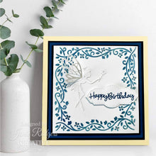Creative Expressions Jamie Rodgers 6 x 6 Stencil - Entwined Floral Frame