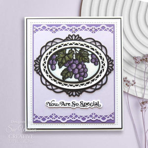 Dies by Sue Wilson - Stained Glass Collection : Grapevine