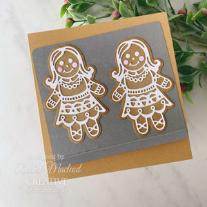 Creative Expressions Paper Cuts Festive Collection - Gingerbread Girl