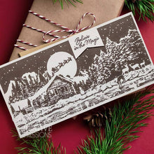 Creative Expressions Designer Boutique DL Rubber Stamp - Christmas Cabin