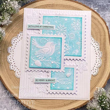 Creative Expressions 5 x 7 3D Embossing Folder - Robin & Snowflakes