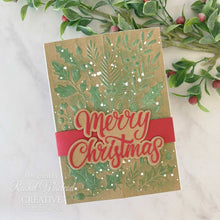 Creative Expressions 5 x 7 3D Embossing Folder - Winter Foliage