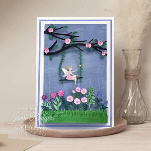 Creative Expressions Jamie Rodgers Fairy Village Collection - Floral Dwellings