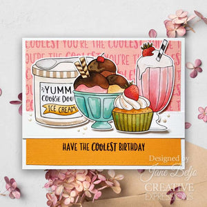 Creative Expressions Jane's Doodles A5 Clear Stamp Set - Sweet Wishes