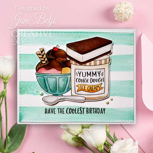 Creative Expressions Jane's Doodles A5 Clear Stamp Set - The Coolest