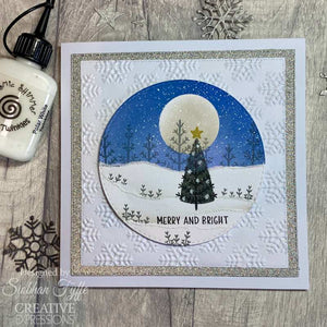 Creative Expressions Jane's Doodles A6 Clear Stamp Set - Christmas Tree