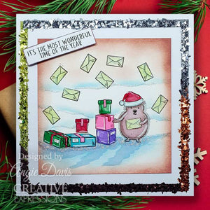 Creative Expressions Jane's Doodles A6 Clear Stamp Set - Holiday Cheer