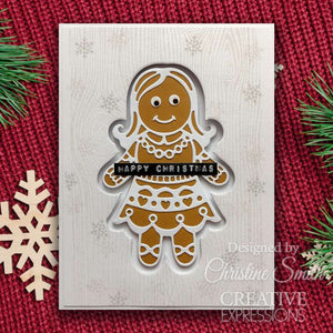 Creative Expressions Paper Cuts Festive Collection - Gingerbread Girl