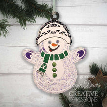 Creative Expressions Paper Cuts Festive Collection - Snowman