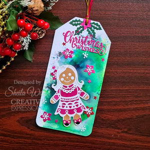 Creative Expressions Paper Cuts Festive Collection - Gingerbread Girl