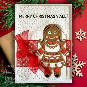 Creative Expressions Paper Cuts Festive Collection - Gingerbread Girl