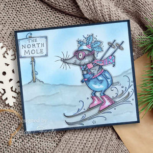 Pink Ink Designs A5 Clear Stamp Set - Christmas Series : The North Mole