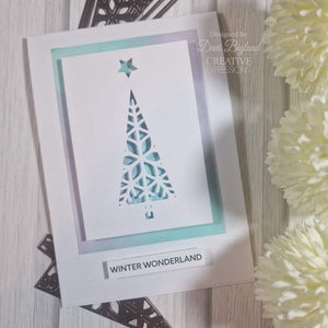 Dies by Sue Wilson Festive Collection - Snowflake Tree-O