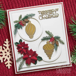 Dies by Sue Wilson Festive Collection - Vintage Baubles