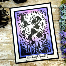 Creative Expressions A6 Rubber Stamp - Dreamy Harebells