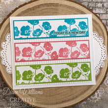 Creative Expressions A6 Rubber Stamp - Poppy Patch
