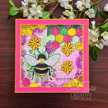 Creative Expressions Designs by Dora A5 Clear Stamp Set - Bee Amazing