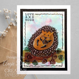 Creative Expressions Designs by Dora A5 Clear Stamp Set - Hedgehugs