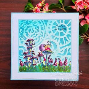 Creative Expressions Designs by Dora A5 Clear Stamp Set - Snailed It
