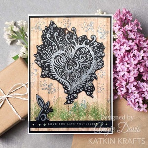 Katkin Krafts A5 Clear Stamp Set - Love Is All Around