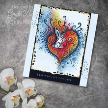 Katkin Krafts A5 Clear Stamp Set - Love Is All Around