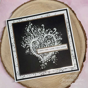 Katkin Krafts A5 Clear Stamp Set - Love Is All Around