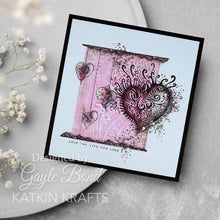 Katkin Krafts A5 Clear Stamp Set - Love Is All Around