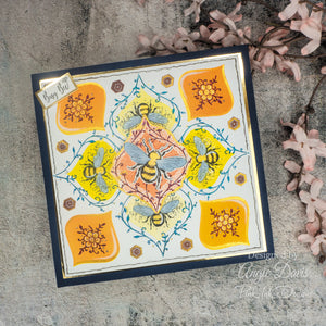 Pink Ink Designs A5 Clear Stamp Set - Wings Series : Flight Of The Bumblebee