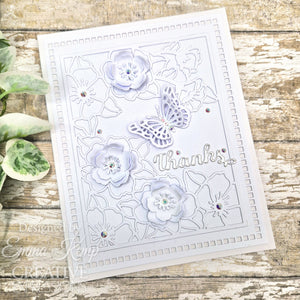 Dies by Sue Wilson - Frames & Tags : Wild Rose Cover Plate