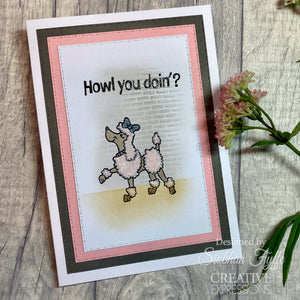 Creative Expressions Designer Boutique A5 Clear Stamp Set - Canine Capers