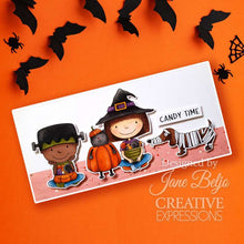 Creative Expressions Jane's Doodles A6 Clear Stamp Set - Happy Halloween