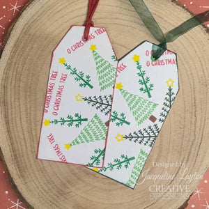 Creative Expressions Jane's Doodles A6 Clear Stamp Set - Christmas Tree