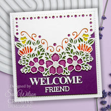 Dies by Sue Wilson Shadowed Stacked Sentiments - Welcome