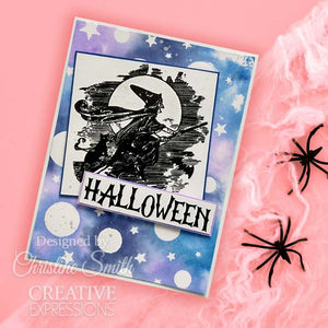 Creative Expressions Taylor Made Journals A5 Clear Stamp Set - Vintage Halloween