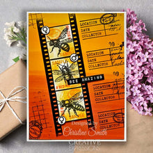 Creative Expressions Tracie Fox Creative A5 Clear Stamp Set - Entomology Passport Elements