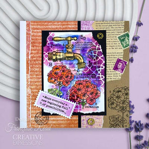 Woodware Clear Magic Single - Postage Stamp Greetings