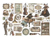 Stamperia Symphony - Ephemera