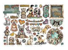 Stamperia Furry Friends 2 - Ephemera