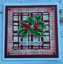 Elizabeth Craft Designs - Art Journal Specials : Deck The Halls Stamp & Die Set