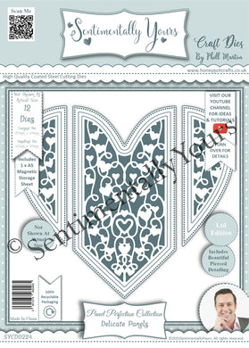 Phill Martin Sentimentally Yours Panel Perfection Collection - Delicate Panels