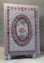 Phill Martin Sentimentally Yours A6 Clear Stamp - Accessory Collection : Floral Bouquet Layered Ovals