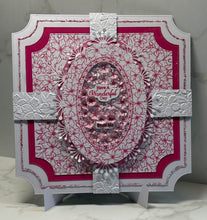 Phill Martin Sentimentally Yours A6 Clear Stamp - Accessory Collection : Floral Bouquet Layered Ovals